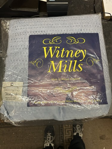 Witney mills honeycomb blanket - mills,