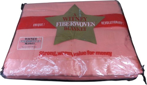 Witney fiberwoven blanket pink - blanket,