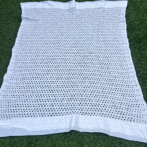 Vintage white baby cot - white,