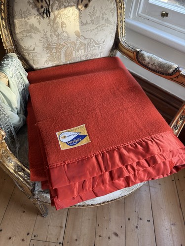 Vintage witney blanket vgc - witney,