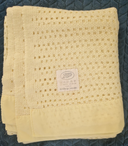 Boots vintage pram blanket - pram,