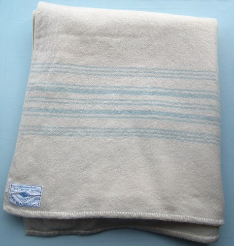 Vintage 100 wool - wool, blanket
