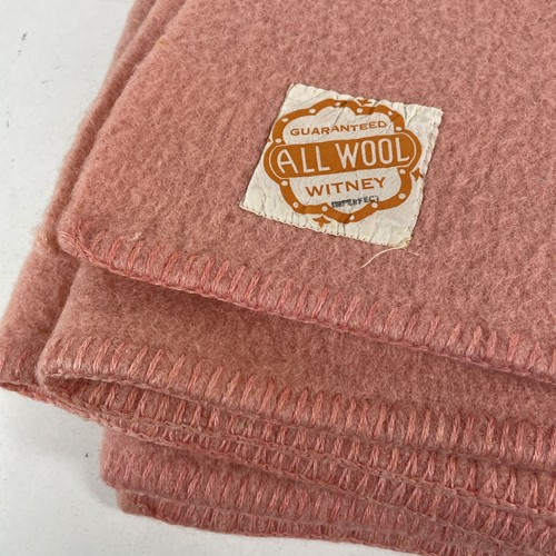 Vintage witney pink wool - witney,
