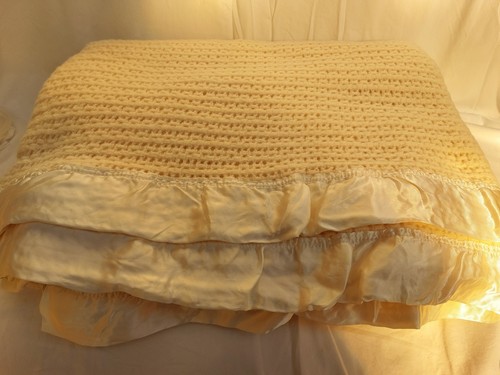 Vintage cream all wool - vintage,