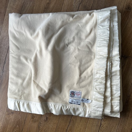Vtg cream witney blanket for - cream,